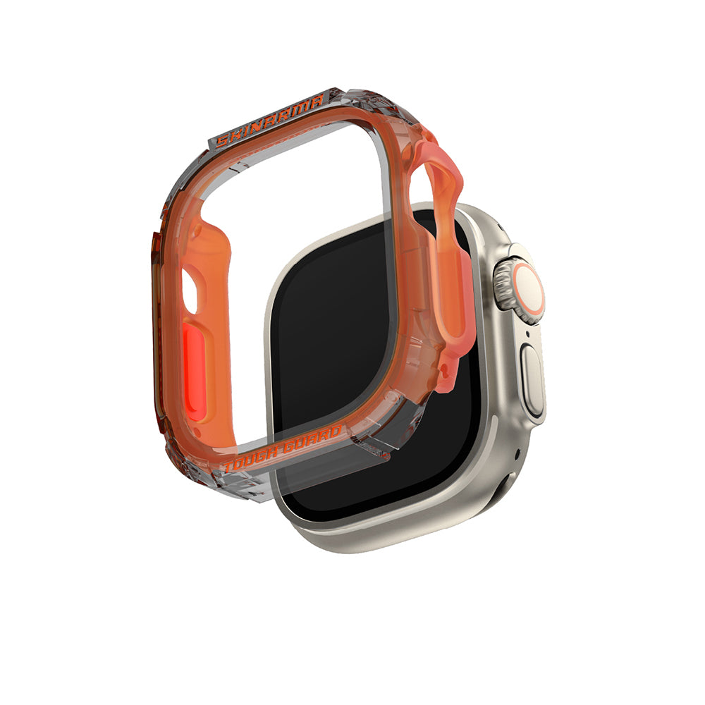 Skinarma Atom Apple Watch Ultra 49mm TPU Kasa Koruyucu Skinarma Atom Apple Watch Ultra 49mm TPU Kasa Koruyucu